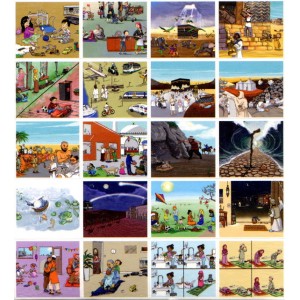Lang Leve Islam! Maxi-methode voor mini-moslims - BELONINGSSTICKERS (deel 1)